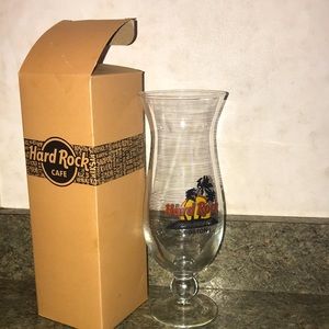 NWT Hard Rock Hurricane glass from Boston.